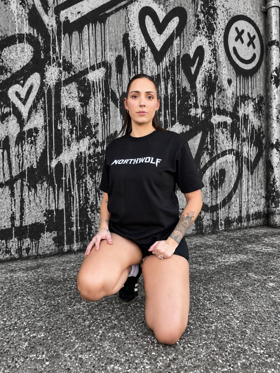 North Wolf Staple: Heavy Tee - Embroidered